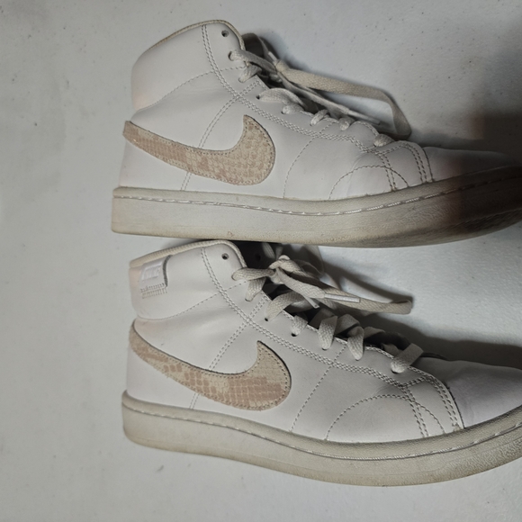 Nike White High-Top Sneakers - Picture 3 of 7